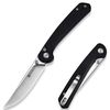 купить Нож походный Sencut S25007-2 Skelfin, G10 negru, Button Lock в Кишинёве 