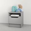 cumpără Noptieră MebelStar LILU 40x40x44.5 Grey (MBS-1382) în Chișinău 