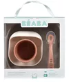 купить Посуда для кормления Beaba B913602 Set de masa silicon 4 piese Terracotta Gazelle в Кишинёве 