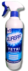 QUASAR VETRI con alcool профессиональный спрей для мытья стеклянных поверхностей, 650 мл