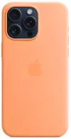 cumpără Husă pentru smartphone Apple iPhone 15 Pro Max Silicone MagSafe Orange Sorbet MT1W3 în Chișinău 