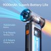 cumpără Ventilator portativ JisuLife Ultra1, 1-6h, 9000mAh, 100 viteze, Bej (KF2331291) în Chișinău 