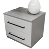 купить Тумбочка Bayro Serenity 550x500x450 серый асфальт фасад серый в Кишинёве 