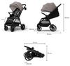 cumpără Сărucior pentru copii KinderKraft Grande 2 Sand Beige (KSGRAN02BEG0000) în Chișinău 