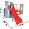 купить Детская площадка Pilsan 07961 Complex de joc Castel cu tobogan și leagăn (disponibil în 2 culori) в Кишинёве 