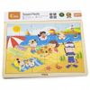 купить Пазл Viga 51270 Puzzle din lemn Vară, 24 elem в Кишинёве 