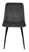 купить Стул Evelin di Costacurta YTC-080B, BLU-14 (Dark grey) в Кишинёве 