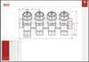 cumpără Distribuitor D.  3/4" FI/FE x 1/2" FE 4 cai PN10 465  ITAP în Chișinău 