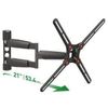 Wall Mount Barkan ''BM320'' Black 13"-65" Swivel, max.40kg, VESA mm: up to 400x400mm 