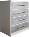 купить Комод ArtFlame Loft Beton в Кишинёве 