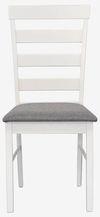 купить Комплект стол и стулья Evelin di Costacurta стол HV-33V White + 12 стульев Gloria White/NV-10WP Grey в Кишинёве 