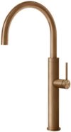 купить Смеситель кухонный Gessi 60212-726 Gessi 316 Warn Bronze Brushed PVD в Кишинёве 
