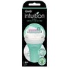 Wilkinson Бритва для женщин Intuition Sensitive Care, 4 лезвия, 1 сменная лезвия