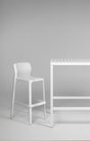 купить Барный стул Nardi NET STOOL BIANCO 40355.00.000 в Кишинёве 