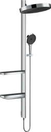 Sistema de  dus hansgrohe  Rainfinity Showerpipe 360 ​​cu montarea ascunsa