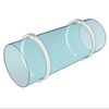 cumpără Suport tub ventilatie rotund din plastic D.150 15.16RDH  ERA în Chișinău 