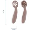 купить Посуда для кормления BabyJem 903 Lingura My First Spoon Latte в Кишинёве 