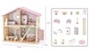 купить Домик для кукол PolarB 44256 Căsuță din lemn pentru păpuși Roz в Кишинёве 