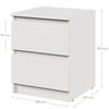 cumpără Noptieră MebelStar NEO 40x43x53 White (MBS-1004) în Chișinău 