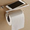 купить Держатель туалетной бумаги из нержавеющей стали с подставкой для телефона в Кишинёве 