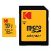 купить Флеш карта памяти SD Kodak EKMSDM32GXC10K MicroSDXC 32GB UHS-I U1 V10 A1 + adaptor в Кишинёве 