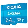cumpără Card de memorie 64GB Kioxia Exceria LMEX1L064GG2 microSDHC, 100MB/s, (Class 10 UHS-I) + Adapter MicroSD-SD în Chișinău 
