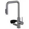 cumpără Bateria bucătărie Backer KIT 3249PF Gun Grey în Chișinău 