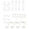 купить Детская безопасность Premaman PS88CW-CCC-UNQ Set complet de accesorii de siguranta, 28 piese в Кишинёве 
