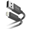 купить Кабель для моб. устройства Hama 183339 Metal Charging/Data Cable, Lightning, 1.5 m, black в Кишинёве 