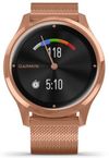 купить Фитнес-трекер Garmin vivomove Luxe, S/E EU, Rose Gold, Milanese в Кишинёве 