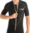cumpără Accesoriu pentru înot Cressi-Sub LIDO SHORTY WETSUIT black/blue 2mm L/4 (LV455004) în Chișinău 