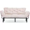cumpără Canapea Trendy Nitta Triple Crema, extensibila (3 locuri) în Chișinău 