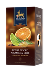 Чай Richard "ROYAL SPICED ORANGE & LIME" чай чёрный ароматизированный в формате 25 саш.