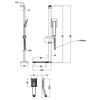 купить Душевая панель Creavit SH473 set fixare в Кишинёве 