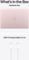 купить Ноутбук Apple MacBook Neo 13" A18 Pro 6c/5g 8/512GB Touch ID Blush MHFJ4 в Кишинёве 
