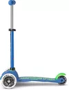 купить Самокат Micro MMD175 Mini Deluxe LED Crystal Blue в Кишинёве 