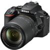 cumpără Nikon D5600 kit AF-S 18-140VR black, 24.2Mpx CMOS 23,2x15,4mm; ISO up to25600; EXPEED 4; Full HD(60p); GPS;  No Optical low Pass Filter;  Bluetooth 4.1 with SnapBridge; Wi-Fi; 2xAntiDust System; LiveView; VBA500K002 în Chișinău 