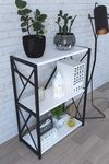 купить Стеллаж Remaks 3 Shelf Metal White в Кишинёве 