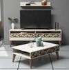 купить Стенка Trendy Linie кремовая (комплект мебели для столовой) (GTR001244) в Кишинёве 