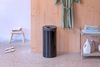 купить Корзина для белья Brabantia 24 23 42 Laundry Bin 35L, Matt Black, Plastic Lid в Кишинёве 