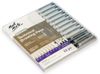 cumpără Set de creație Mont Marte MMPM0070 Set linere grafice, 12 buc, 0.05-3.5mm în Chișinău 