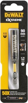 купить Набор головок, бит, насадок DeWalt DT7523 Suport FLEXTORQ IMPACT cu manson extensibil, magnetic , 1/4", 90mm в Кишинёве 