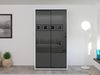 купить Шкаф Bayro Parma Gaphite 1200x2250x600 белый, купе в Кишинёве 