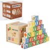 cumpără Jucărie ToyMall 008852 Cuburi din lemn 24pcs în Chișinău 