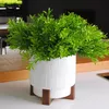 cumpără Ghiveci pentru flori Aleana 128022 Oslo cu insertie si suport decorartiv d12 cm, white în Chișinău 