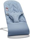 Шезлонг-качалка BabyBjorn Bliss Blue Cotton 