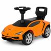 cumpără Tolocar Kids car 9010125AP Orange "Lamborghini Centenario" cu volan muzical în Chișinău 