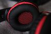Gaming Headset SVEN AP-U989MV, 50mm drivers, 20-20000Hz, 32 Ohm, 108dB, 520g., USB, Black/Red 