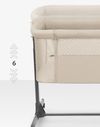 cumpără Leagăn Kikka Boo 31003020103 Patut co-sleeper Noah Light Grey 2025 în Chișinău 