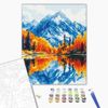 купить Картина по номерам BrushMe BS54178FC 40х50cm (fără cutie) Toamna în munți в Кишинёве 